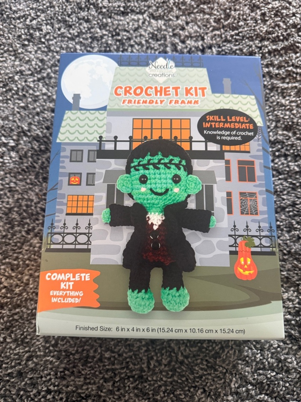 Crochet Kit - Friendly Frank (Green)